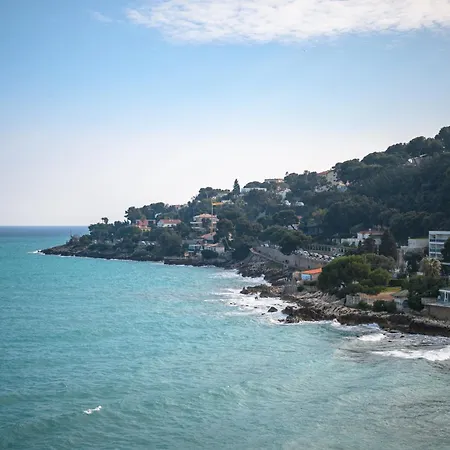 Rives D'or 2, Beautiful Beachfront Studio, Access, Ac Apartment Roquebrune-Cap-Martin